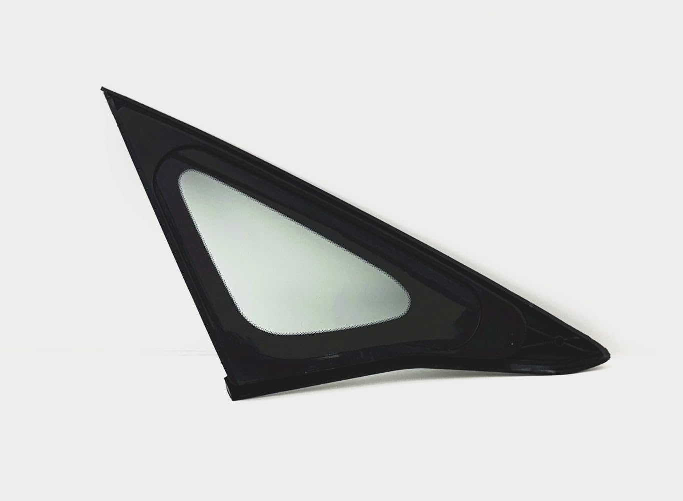 Tempered Chrome Moulding Style Passenger Right Side Quater Window Quarter Glass Compatible with Honda Civic 4-Door Sedan 2022-2025 Models