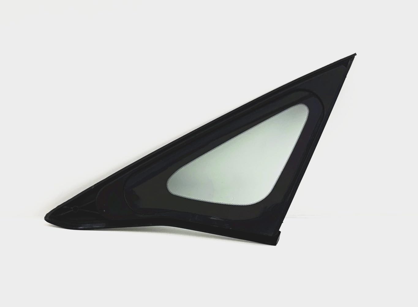 Tempered Chrome Moulding Style Driver Left Side Quater Window Quarter Glass Compatible with Honda Civic 4-Door Sedan 2022-2025 Models