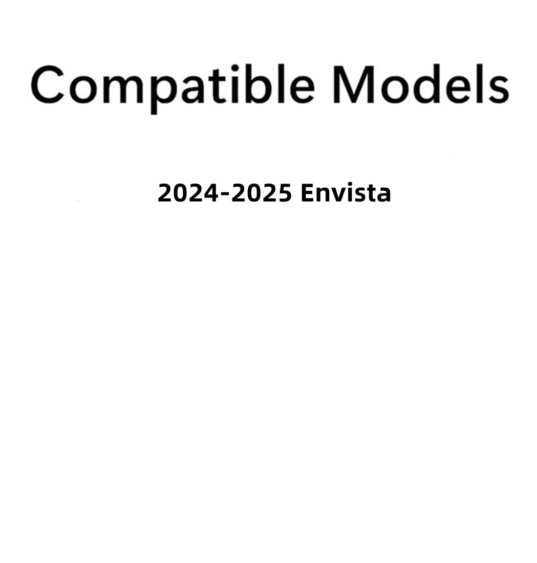 Tempered Driver Left Side Rear Door Window Door Glass Compatible with Buick Envista 2024-2025 Models