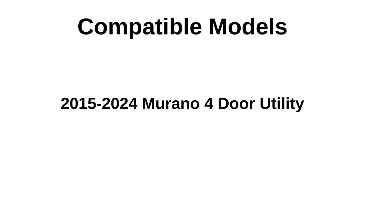Tempered Driver Left Side Front Door Window Door Glass Compatible with Nissan Murano 2015-2024 Models