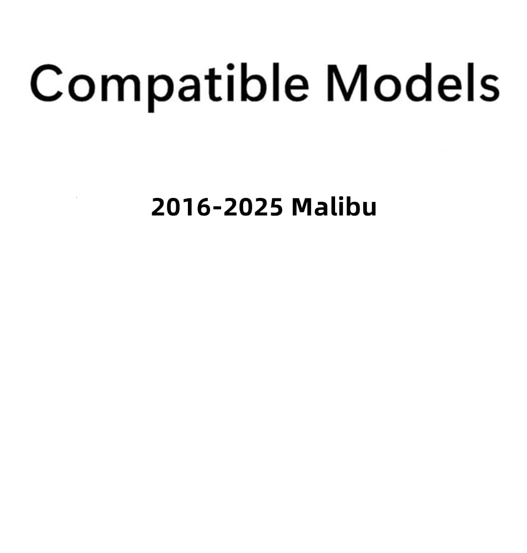 3.9mm Thickness Driver Left Side Rear Door Window Door Glass Compatible with Chevrolet Malibu 2016-2025 Models