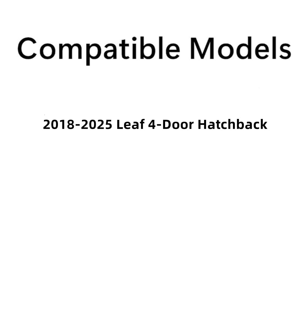 Passenger Right Side Front Door Window Door Glass Compatible with Nissan Leaf 4 Door Hatchback 2018-2025 Models