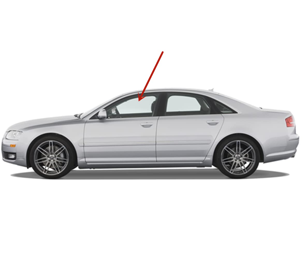 Laminated Driver Left Side Front Door Window Door Glass Compatible with Audi A8 A8L S8 2004-2010 Models