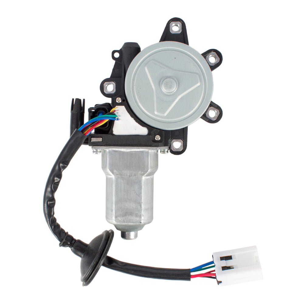 Window Lift Regulator Motor 6 Pin Connector Driver Left Front Power Compatible with 2003-2009 350Z & 2003-2007 G35 2-Door Coupe 80731-CD00A