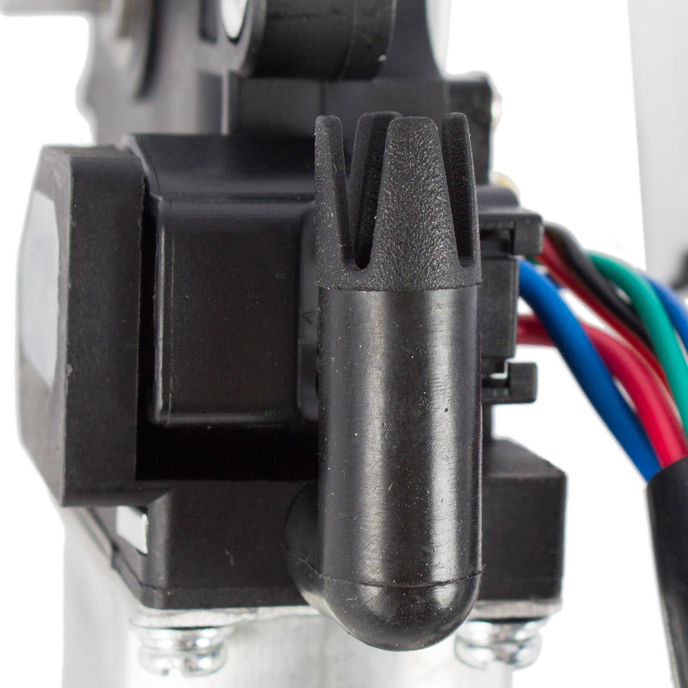 Window Lift Regulator Motor 6 Pin Connector Driver Left Front Power Compatible with 2003-2009 350Z & 2003-2007 G35 2-Door Coupe 80731-CD00A