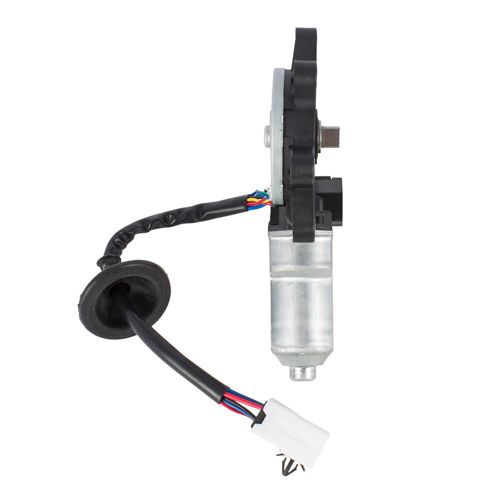 Window Lift Regulator Motor 6 Pin Connector Driver Left Front Power Compatible with 2003-2009 350Z & 2003-2007 G35 2-Door Coupe 80731-CD00A
