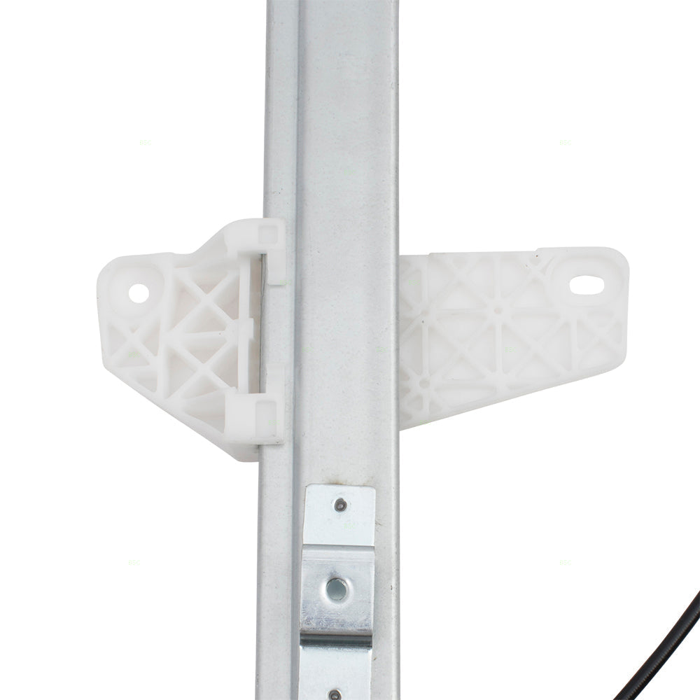 Drivers Rear Power Window Lift Regulator & Motor 2 Pin Connector Assembly Compatible with 04-08 Maxima 827217Y000 807317Y000