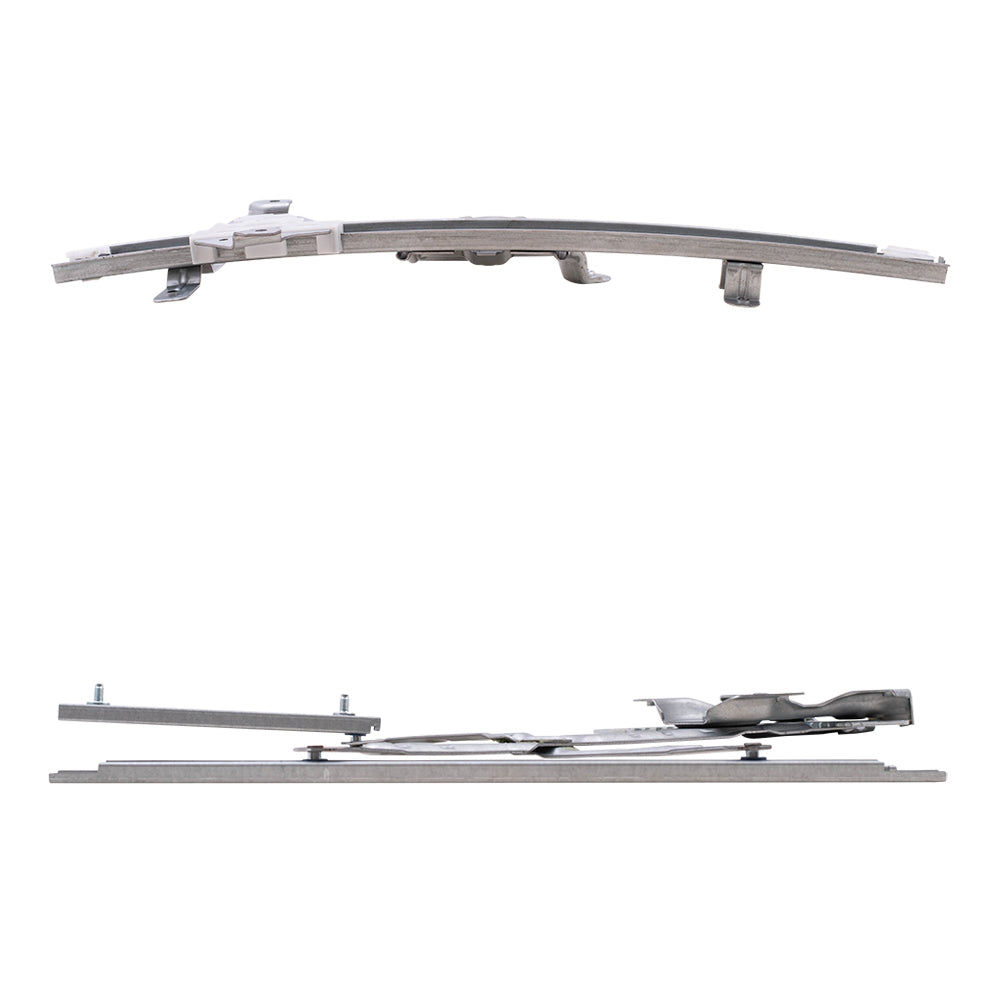 Driver Left Passenger Right Front and Rear Power Window Regulators Without Motor 4 Piece Set Compatible with 2013-2019 Nissan Sentra