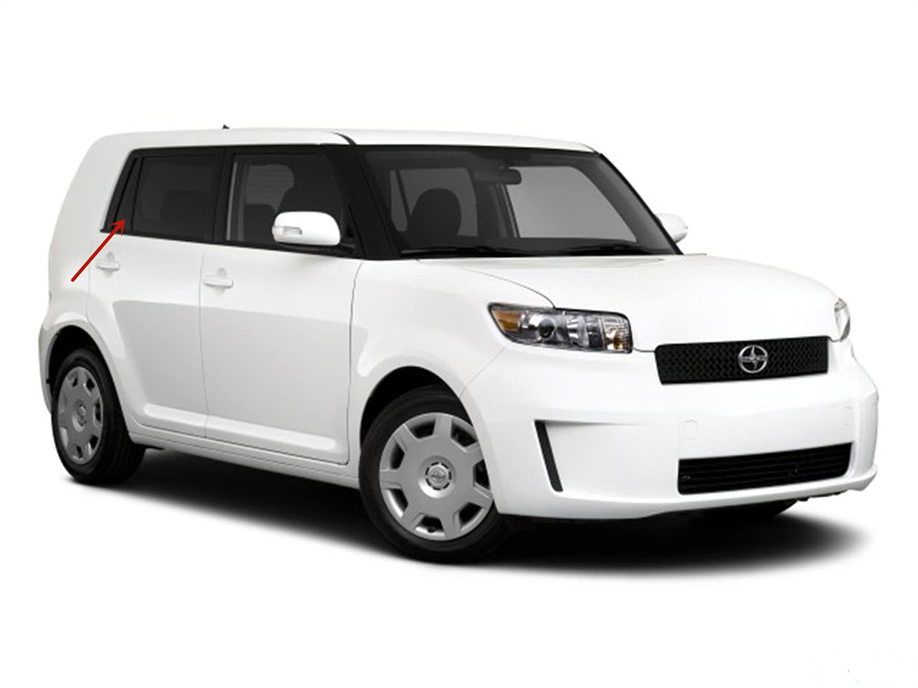 Passenger Right Side Rear Vent Glass Vent Window Compatible with Scion XB 2008-2015 Models