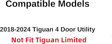 Driver Left Side Front Door Window Door Glass Compatible with Volkswagen Tiguan 2018-2024 Models (Not For Limited Models)