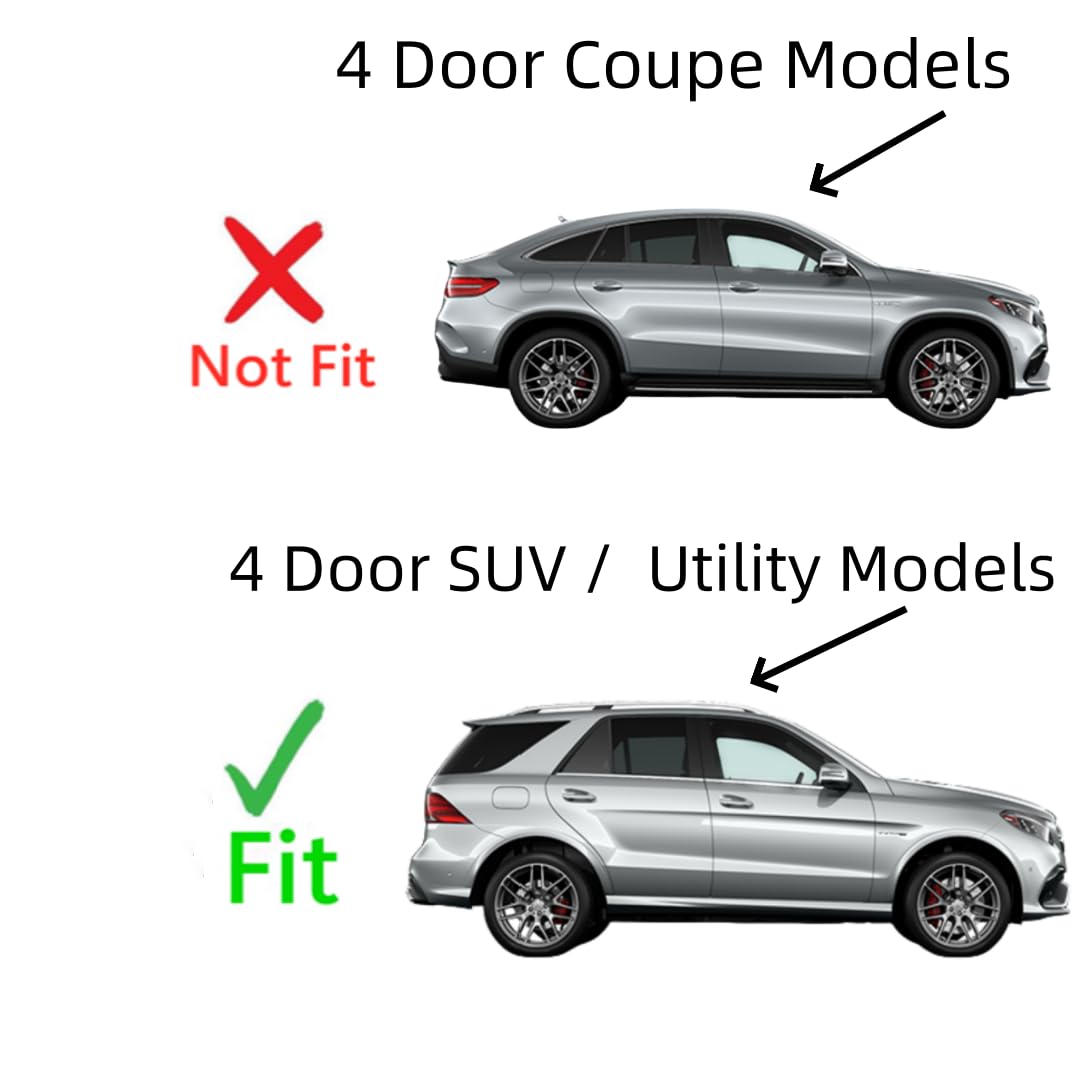 Passenger Right Side Front Door Window Door Glass Compatible with Mercedes Benz GL350 GL450 GL550 GLE350 GLE450AMG GLE550e GL63AMG GLS450AMG GLS550 GLS63AMG 2013-2019 4 Door SUV Models