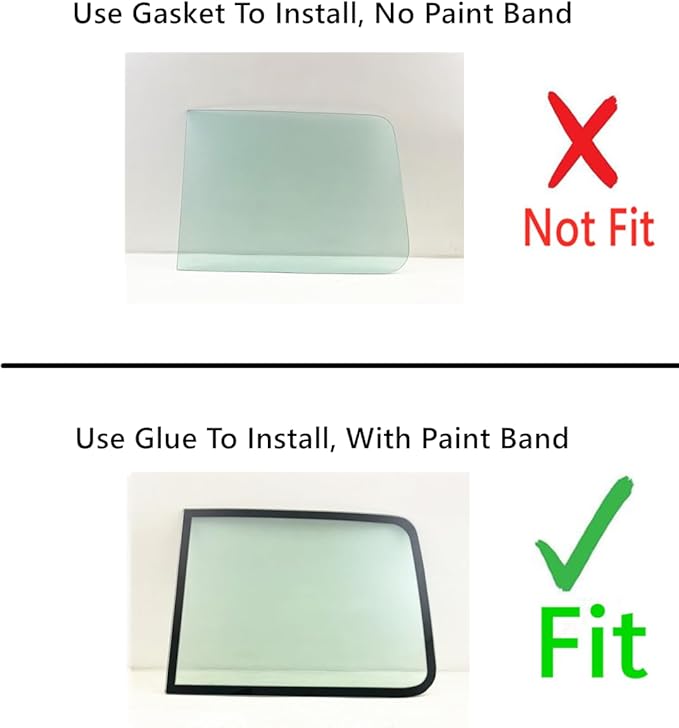 Laminated Driver Left Side Front Windshield Window Glass Compatible with Western Star Constellation Series Conventional Cab 2001-2022 Models