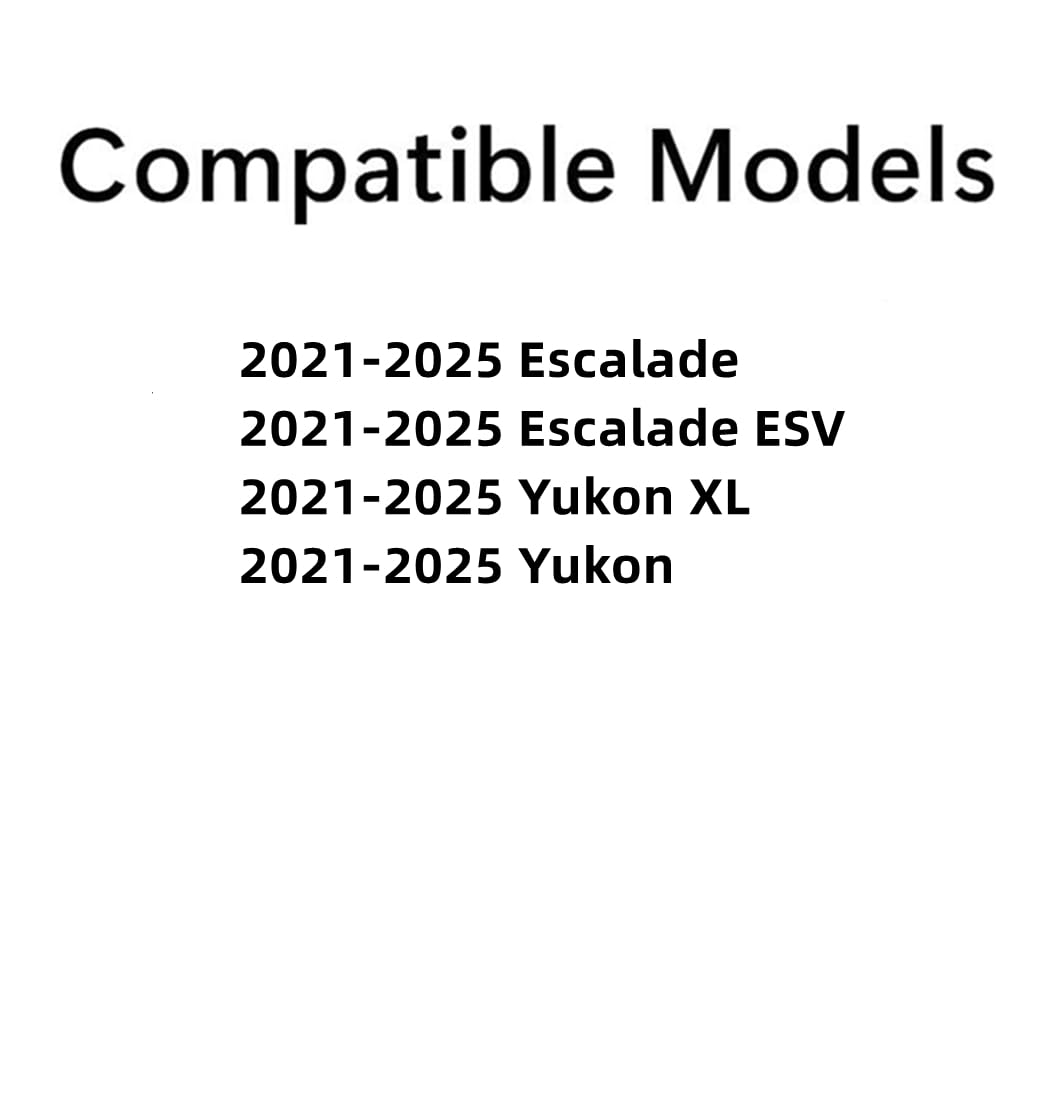 Laminated Passenger Right Side Front Door Window Door Glass Compatible with GMC Yukon XL / Yukon & Cadillac Escalade ESV / Escalade 2021-2025 Models