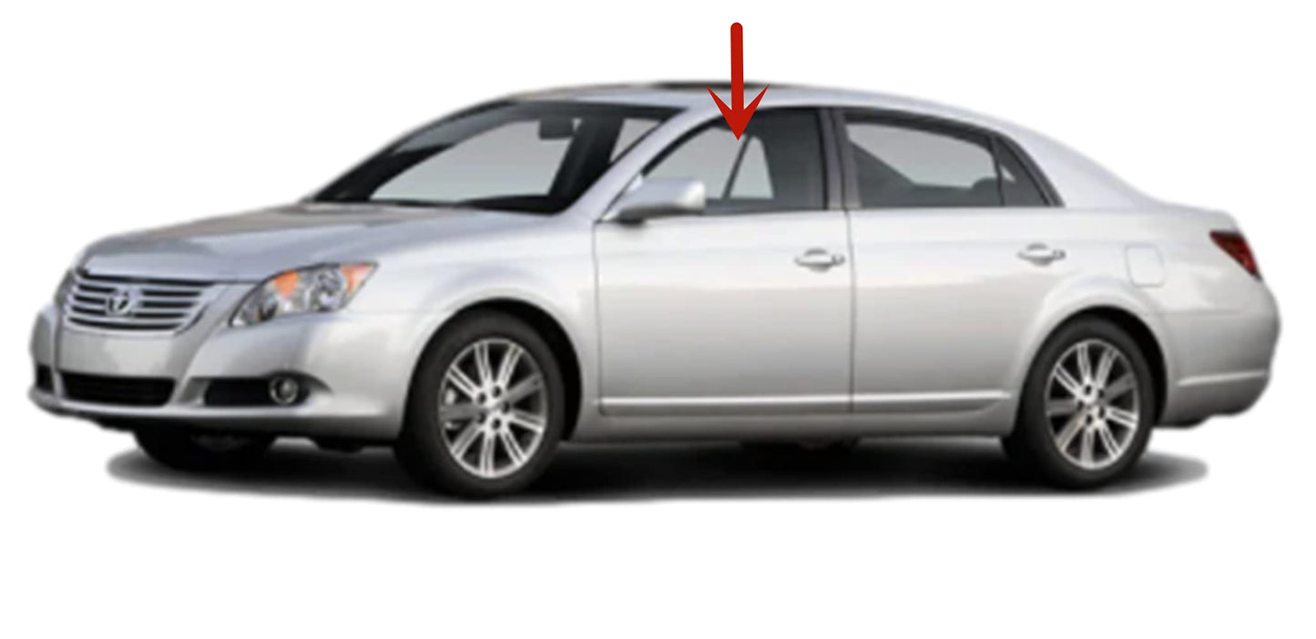 Driver Left Side Front Door Window Door Glass Compatible with Toyota Avalon 2005-2012 Models