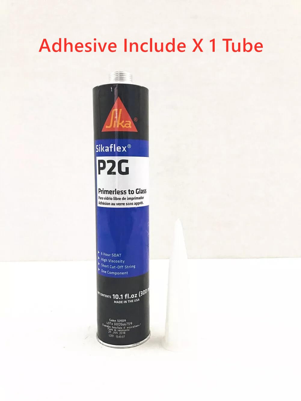 With-Antenna Style Passenger Right Side Quarter Window Quarter Glass Compatible with Ford Explorer Mercury Mountaineer 2002-2010 Models