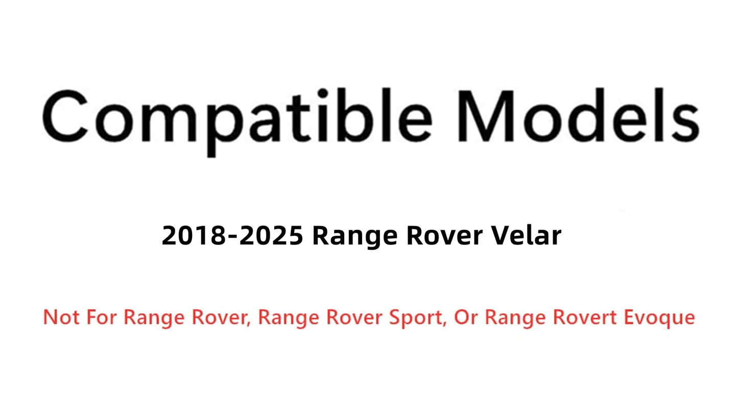 Tempered Passenger Right Side Rear Door Window Door Glass Compatible with Land Rover Range Rover Velar 2018-2025 Models