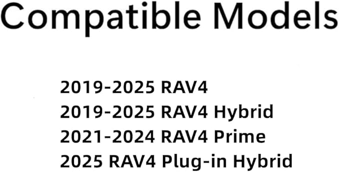 Driver Left Side Rear Vent Window Privacy Glass Compatible with Toyota RAV4 / RAV4 Prime / RAV4 Plug-in Hybrid 2019-2025 Models