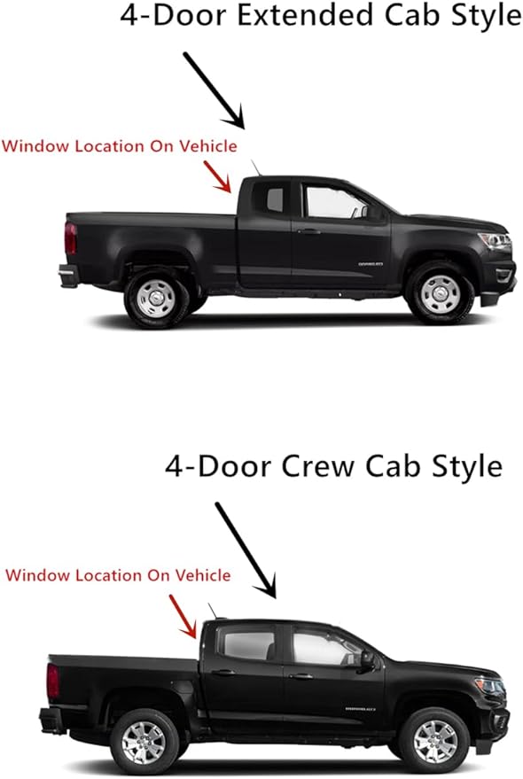 Heated Back Window Back Glass Compatible with Chevrolet Colorado/GMC Canyon 2015-2025