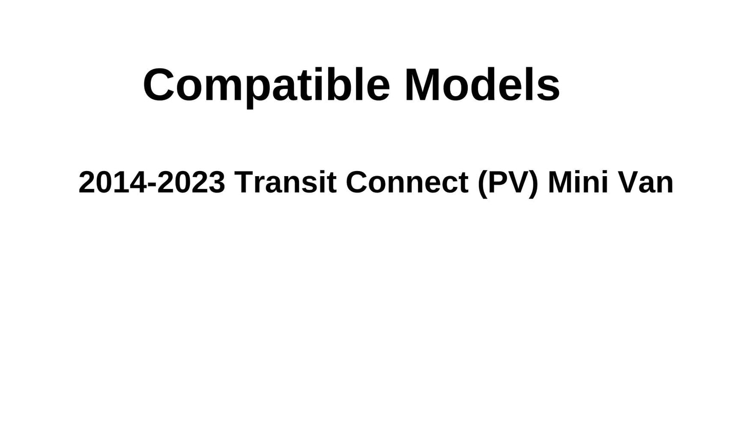 Passenger Right Side Quarter Window Quarter Glass Compatible with Ford Transit Connect Long Wheel Base 2014-2023 Models