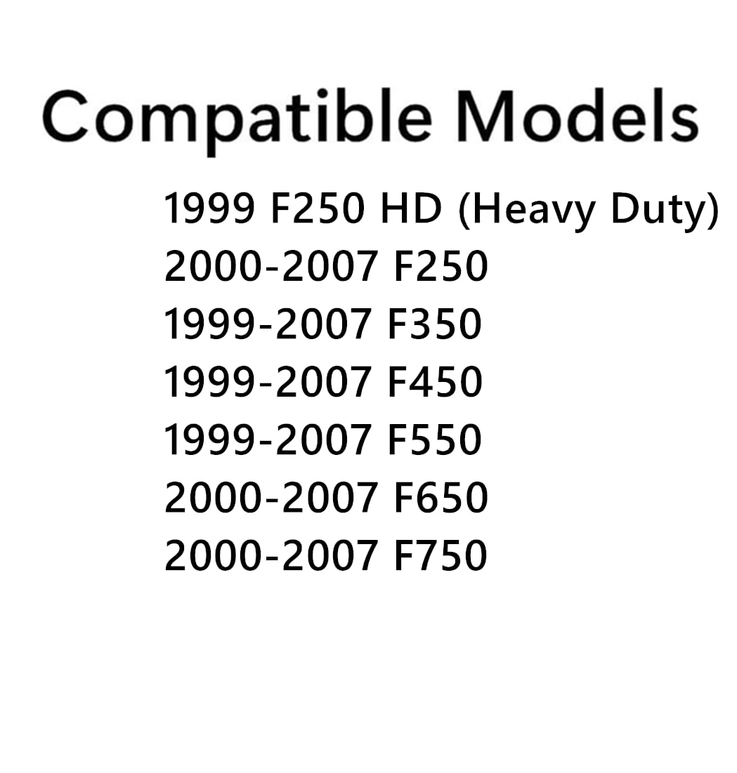 With Gasket Include Sliding Rear Back Window Glass Back Slider Compatible with Ford F350 F450 F550 1999-2007 / F250 F650 F750 2000-2007 / F250HD 1999 Models