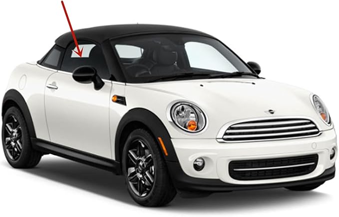 OEM Passenger Right Side Door Window Door Glass Compatible with Mini Cooper 2 Door Coupe 2012-2015 Models