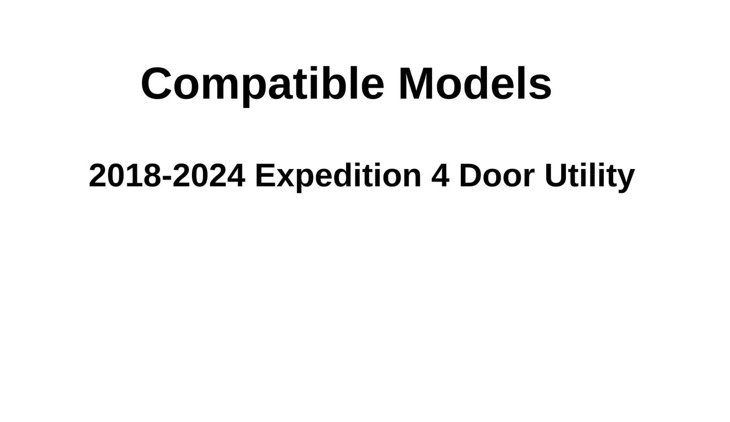 Tempered W/ Antenna Passenger Right Side Quarter Window Quarter Glass Compatible with Ford Expedition 2018-2024 Models ( Not For Expedition Max )