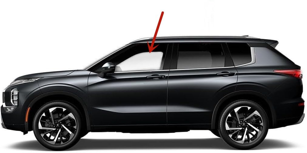 Laminated Driver Left Side Front Door Window Door Glass Compatible with Mitsubishi Outlander / Outlander PHEV 2022-2024 Models (Not For Outlander Sport)