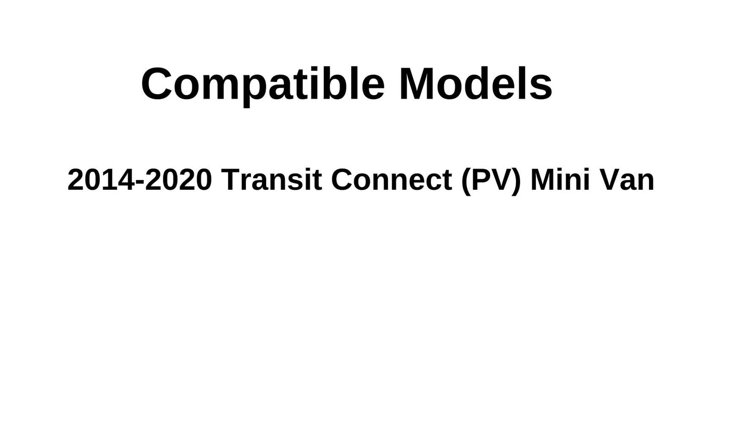 Driver Left Side Front Vent Window Vent Glass Compatible with Ford Transit Connect Mini Van 2014-2023 Models