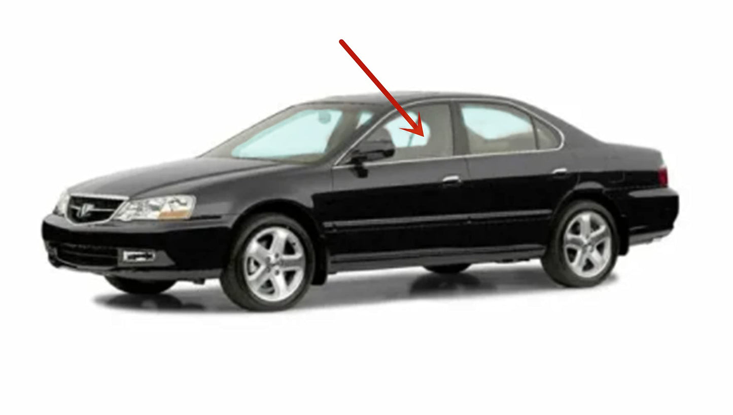 Driver Left Side Front Door Window Door Glass Compatible with Acura 3.2TL 1999-2002 Models / TL 2003 Models