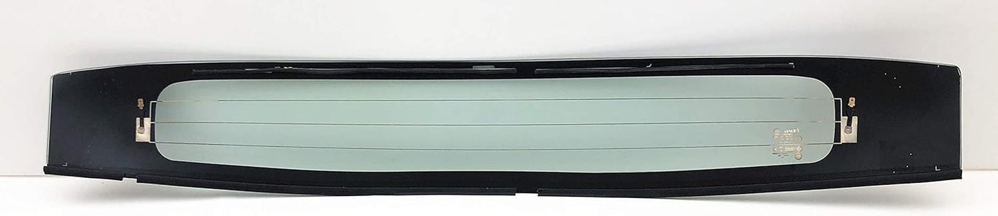 Clear Tempered Heated Lower Back Window Back Glass Compatible with Toyota Prius 2016-2022 Models (Not For Prius Prime, C, Or V)