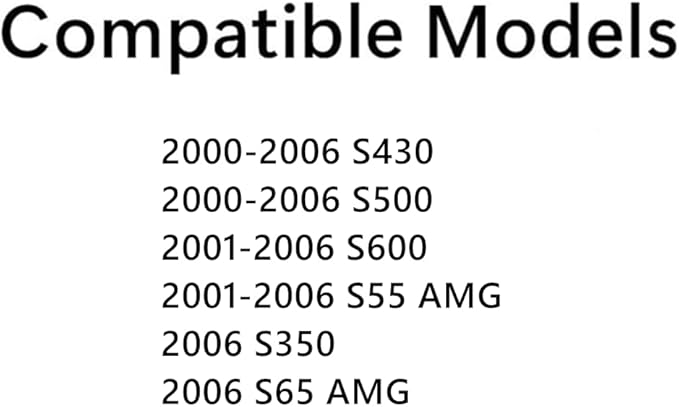 Laminated Heated Rear Back Window Back Glass Compatible with Mercedes Benz S350 S430 S500 S55AMG S600 S65AMG 2000-2006 Models