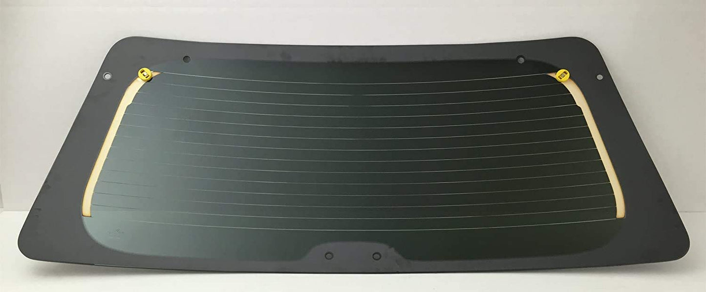 Heated Back Tailgate Window Back Glass Compatible with Ford Explorer 1998-2001 4 Door Models/ Explorer 1998-2002 2 Door Models