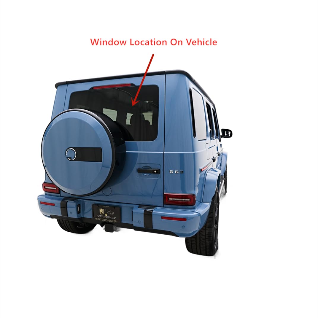 Heated Rear Back Window Back Glass Compatible with Mercedes Benz G-Class G500 G550 G63 AMG 2019-2025 Models