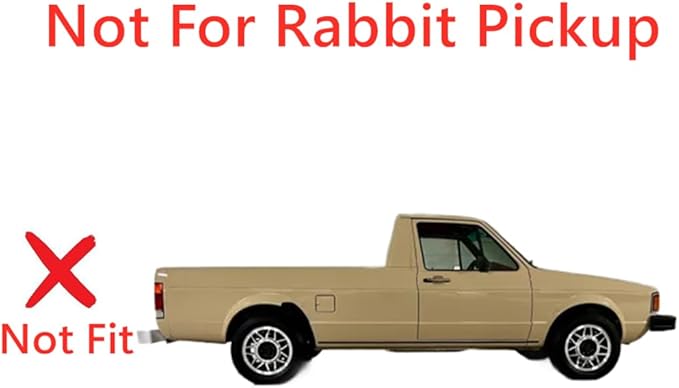 Stationary Tempered Passenger Right Side Front Vent Window Vent Glass Compatible with Volkswagen Cabriolet 1985-1993 / Rabbit Jetta 1975-1984 Models (Not For Rabbit Pickup)