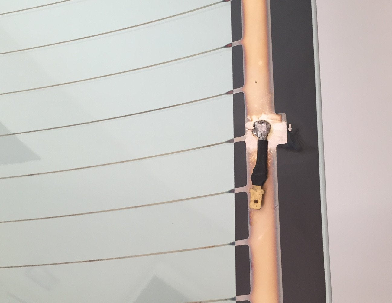 Heated Back Window Back Glass Compatible with Chrysler Sebring/Dodge Stratus 2001-2006 4 Door Sedan Models