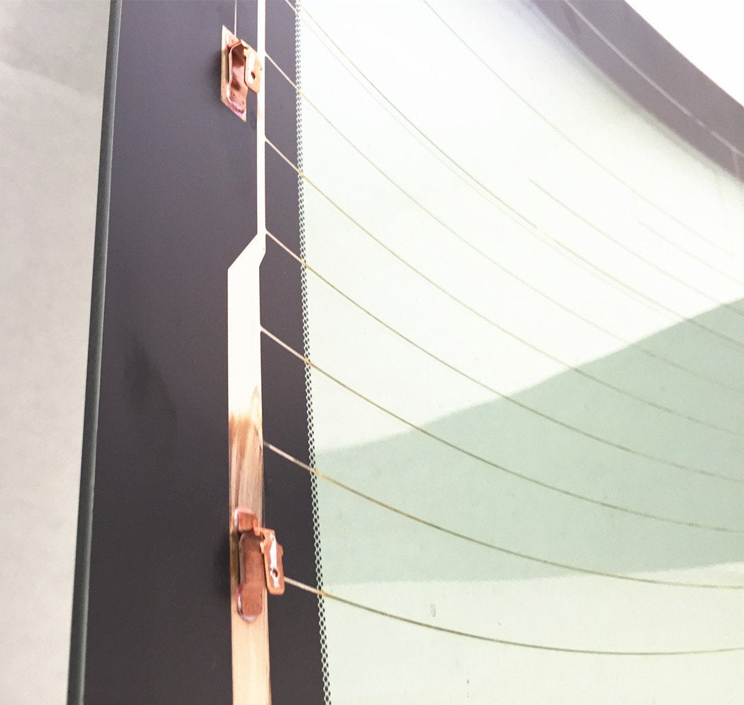 Heated Back Window Back Glass Compatible with Nissan Sentra 4 Door Sedan 2013-2019 Models