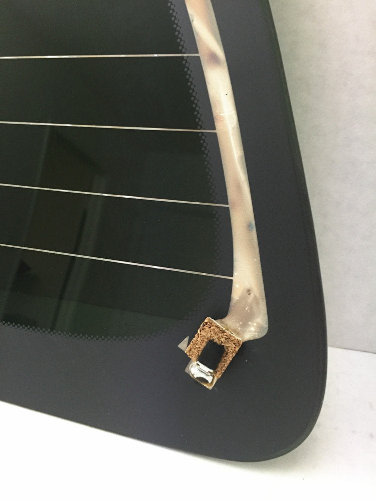 Stationary Heated Back Window Back Glass Compatible with Nissan Frontier Pickup 2005-2021 Models