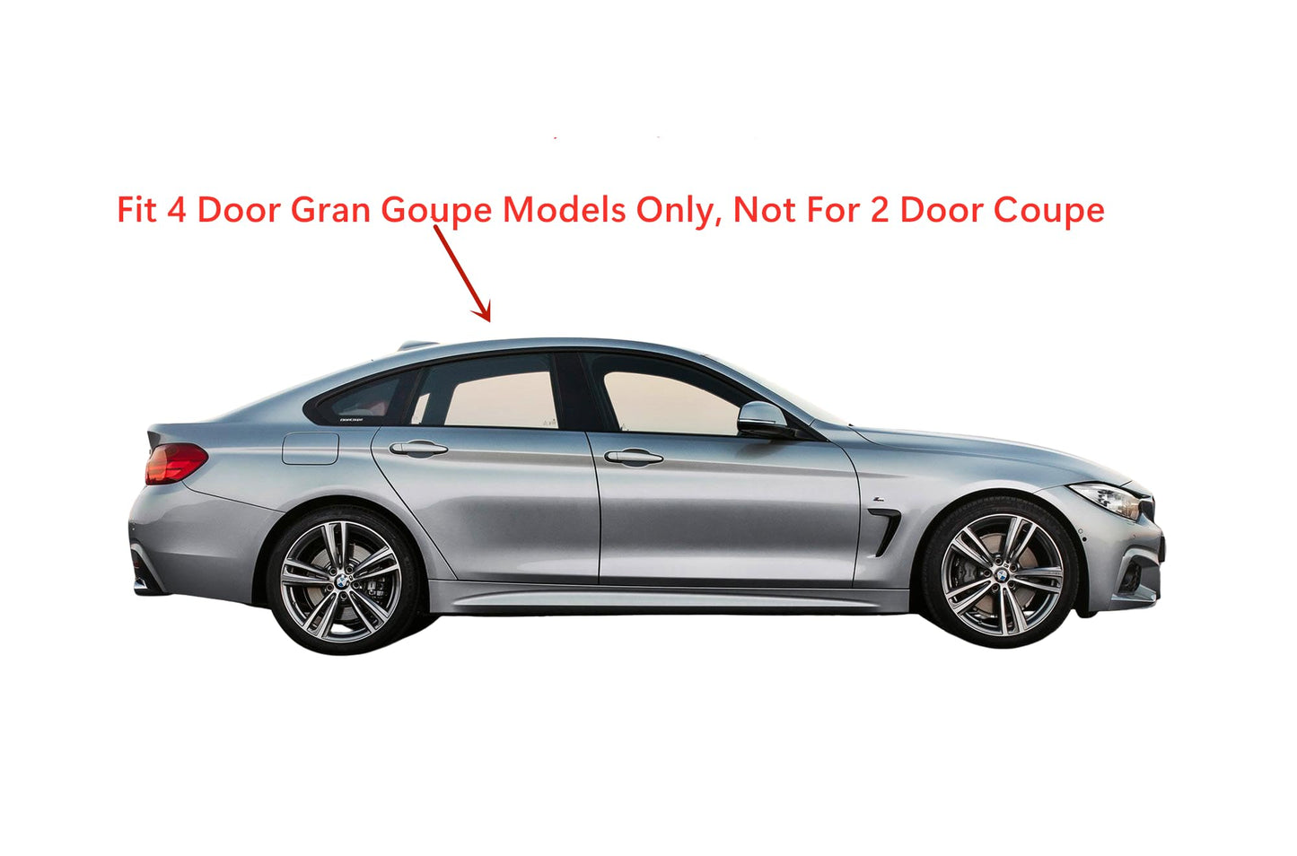 Heated Rear Back Window Back Glass Compatible with BMW 428 430 435 440 Gran Coupe 2015-2020 4 Door Models