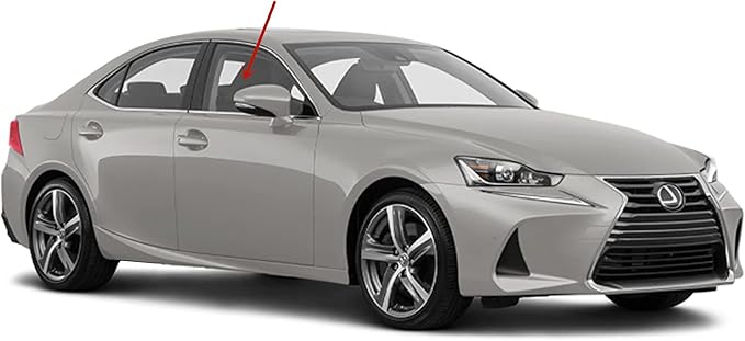 Passenger Right Side Front Door Window Door Glass Compatible with Lexus IS250 / IS350 / IS300 / IS200t 4 Door Sedan 2014-2020 Models