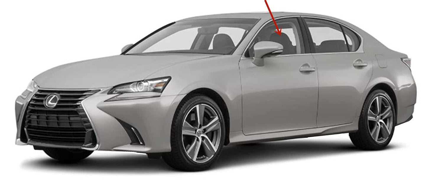 Laminated Driver Left Side Front Door Window Door Glass Compatible with Lexus GS200t / GS300 / GS350 / GS450h / GS F Sport 2013-2020 Models