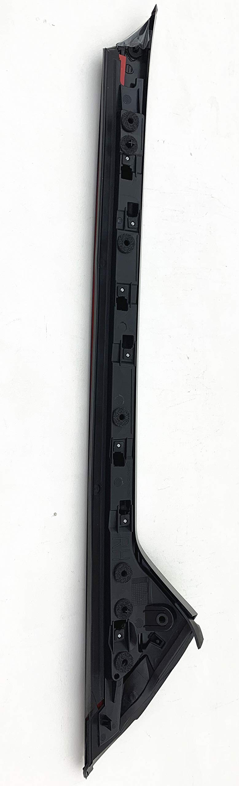 Passenger Right Side?Inner & Outer Complete Set Front Windshield Pillar Molding Compatible with Ford Explorer?2011-2019 Models