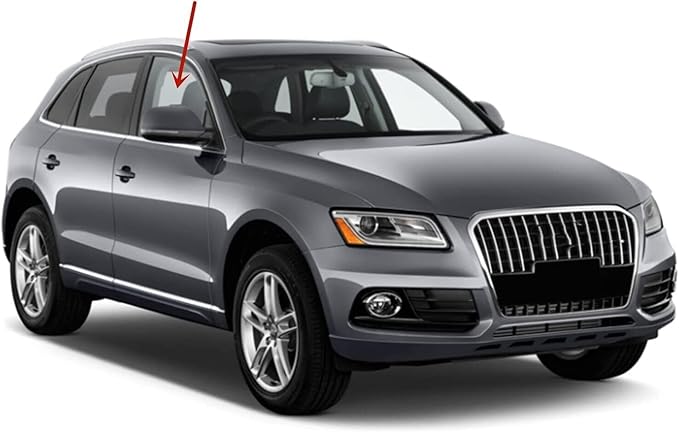 Passenger Right Side Front Door Window Door Glass Compatible with Audi Q5 / SQ5 2009-2017 Models