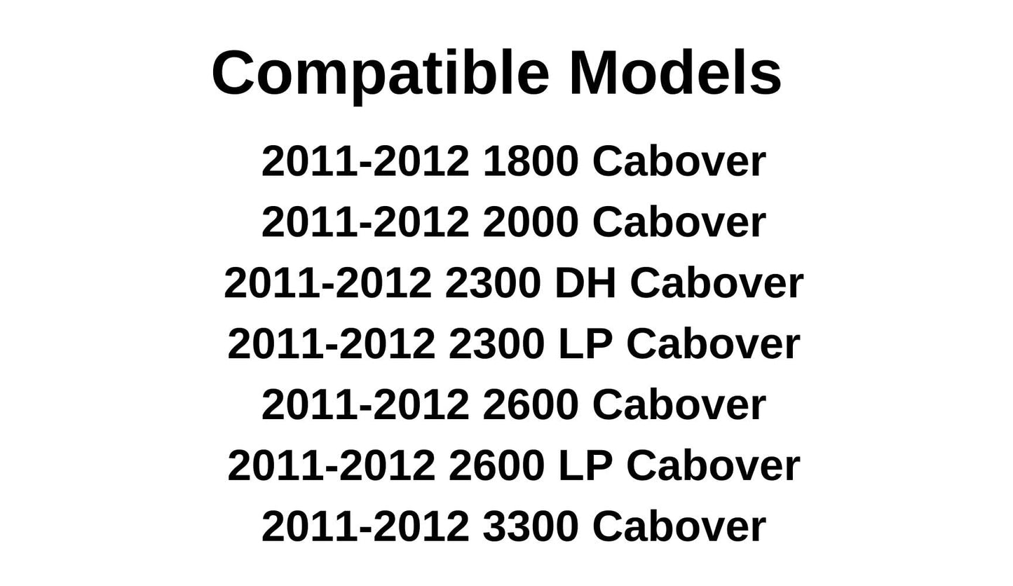 Tempered Passenger Right Side Front Door Window Door Glass Compatible with UD1800 UD2000 UD2300 UD2600 UD3300 Truck 2011-2012 Models