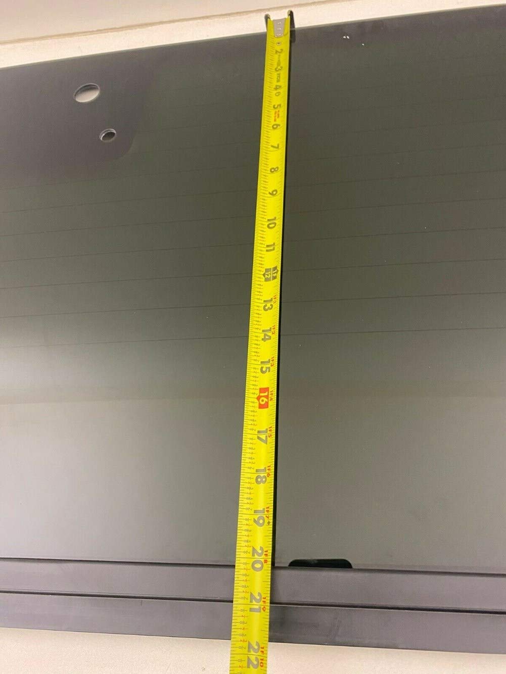 Heated Privacy Back Tailgate Window Back Glass Compatible with Jeep Wrangler 2007-2010 Models