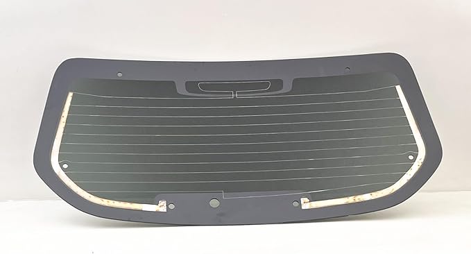 9/16'' Hole Style Heated Rear Back Window Back Glass Compatible with Hyundai Tucson 2005 Models