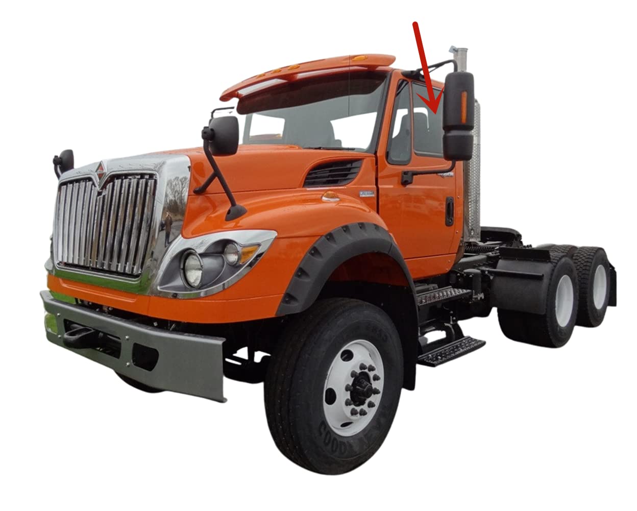 Driver Left Side Front Door Window Door Glass Compatible with International Harvester/Navistar (3200/3300/4000/4100/4200/4300/4400/7000/8000/CXT/Dura Star/MXT/Pro Star/RXT/Terra Star/Work Star)