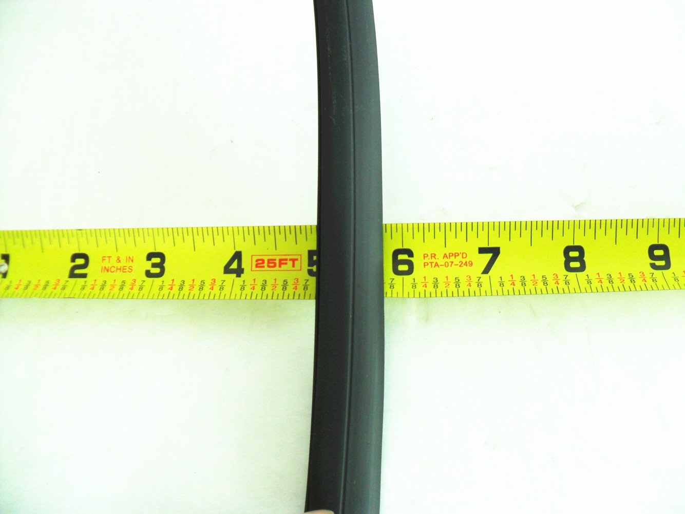 UM1913BR Flexline Windshield Auto Glass Universal Molding Flexible Trim Rubber 19mm 75ft