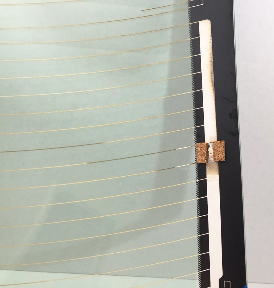 Heated Back Window Back Glass Compatible with Honda Accord 4 Door Sedan 2008-2012 Models