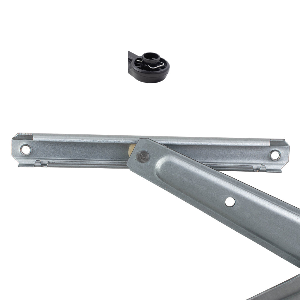 Front Manual Window Regulators with Crank Handles Compatible with 90-95 4Runner