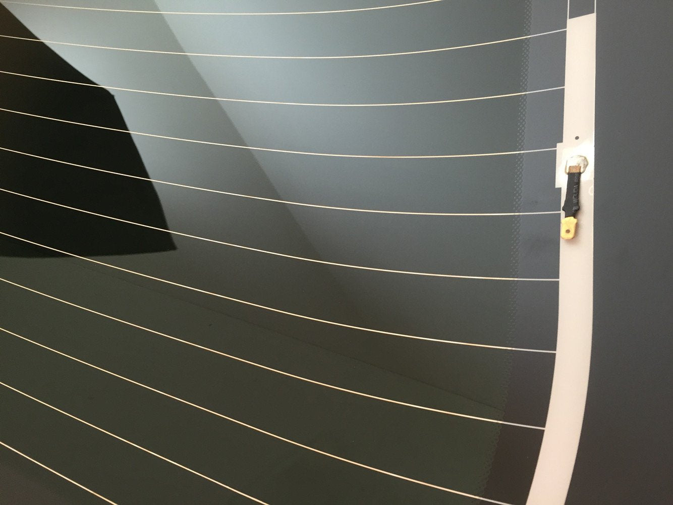 Heated Back Tailgate Window Back Glass Compatible with Honda Odyssey Mini Van 1999-2004 Models